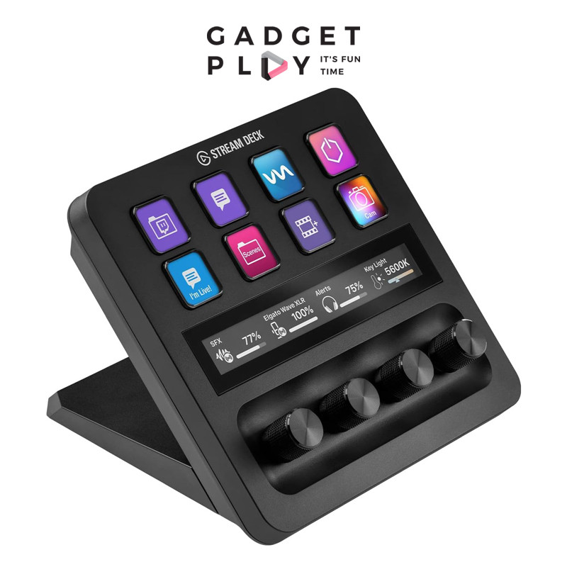 กรุงเทพ ด่วน 1 ชั่วโมง ELGATO STREAM DECK PLUS สำหรับช่วยเหลือให้การสตรีม