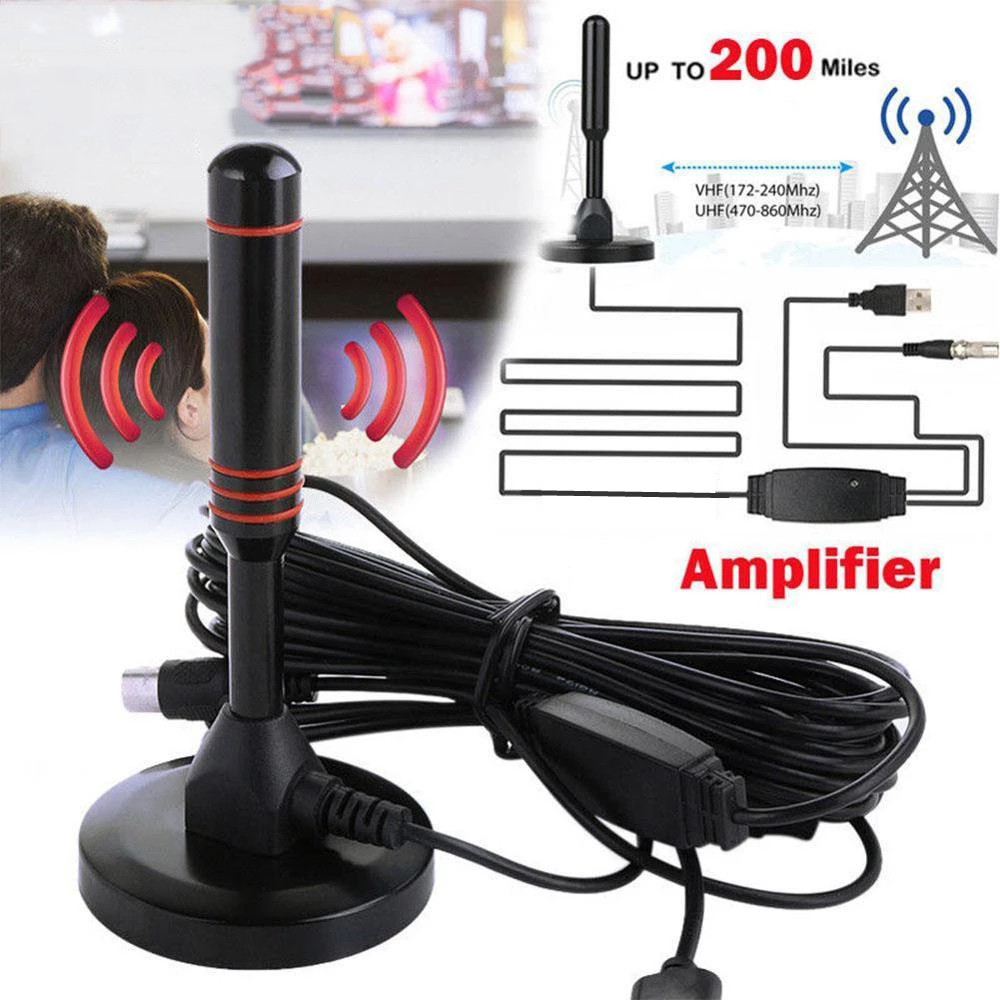 เสาอากาศทีวีดิจิตอล เสารับสัญญาณทีวีดิจิตอล ราคาถูกDIGITAL TV ANTENNA รุ่น DVBT2