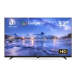 Fpd Smart TV 32 นิ้ว HDR10 Google TV รองรับ Netflix Dolby Audio Advanced HD 720p Android LED TV พร้อม Google Play และ Chromecast ในตัว รีโมทเสียง Stream Live รุ่น 2025