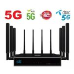 5G CPE PRO 3 IOT MESH WiFi 6 เร้าเตอร์ 5G ใส่ซิม 8 เสา SMA Port ถอด เปลี่ยน ได้ รองรับ 3CA 5G 4G AIS DTACTRUENT