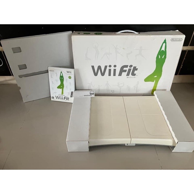 Wii Balance Board Wii Fit วีฟิต สำหรับเครื่อง Wii และ Wii U แท้ Nintendo ฟรี แผ่นแท้1แผ่น โซน Japan