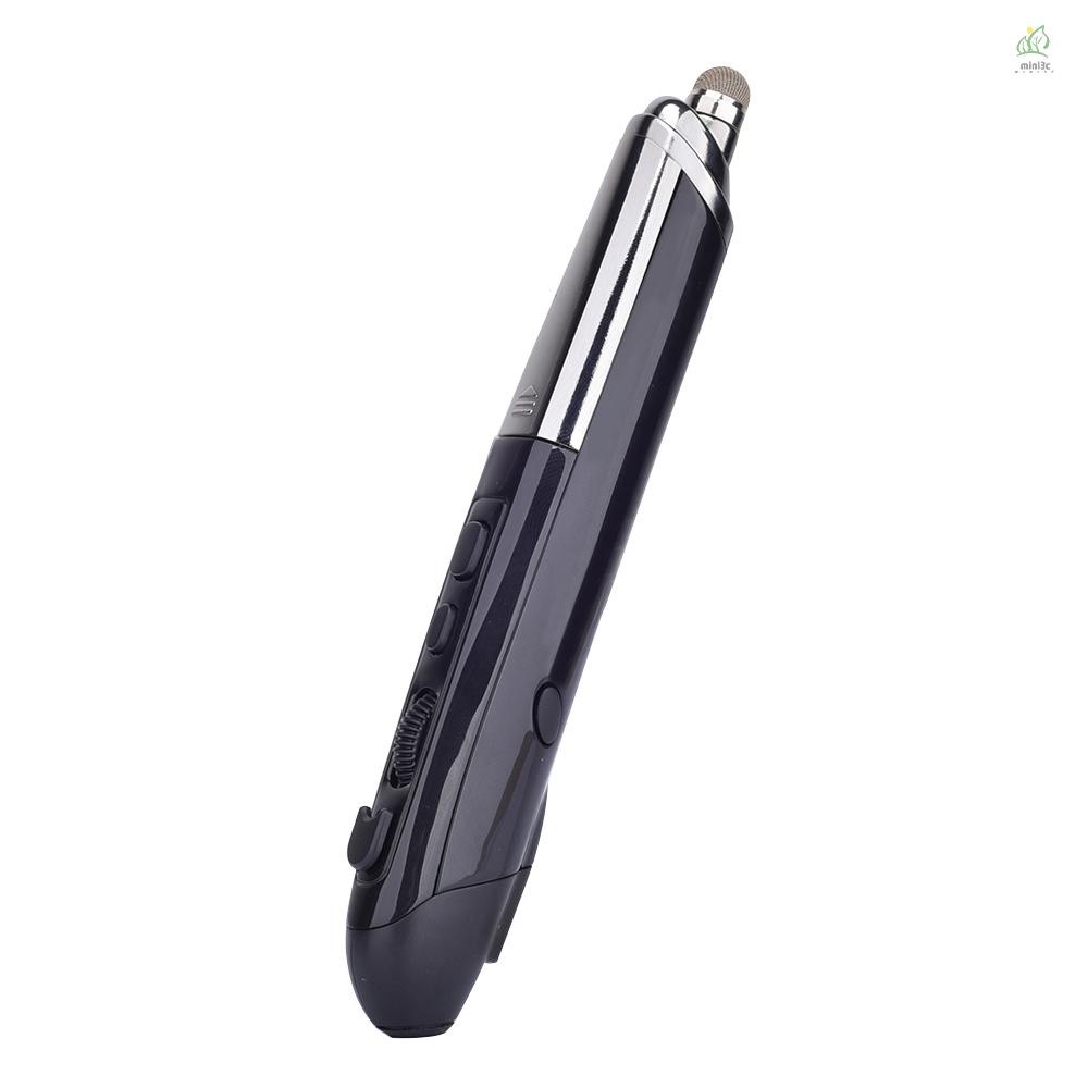 Mit PR08 เมาส์ปากกาออปติคอลไร้สาย 24Ghz 800 1200 1600DPI พร้อมปากกาเลเซอร์ สาหรับคอมพิวเตอร์ แล็ปท็อป PC