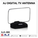 เสาอากาศทีวีดิจิตอล ยี่ห้อ AJ รุ่น AJA888 ติดตั้งภายในอาคาร สามารถเปิดใบกำกับภาษีได้ ส่งฟรี