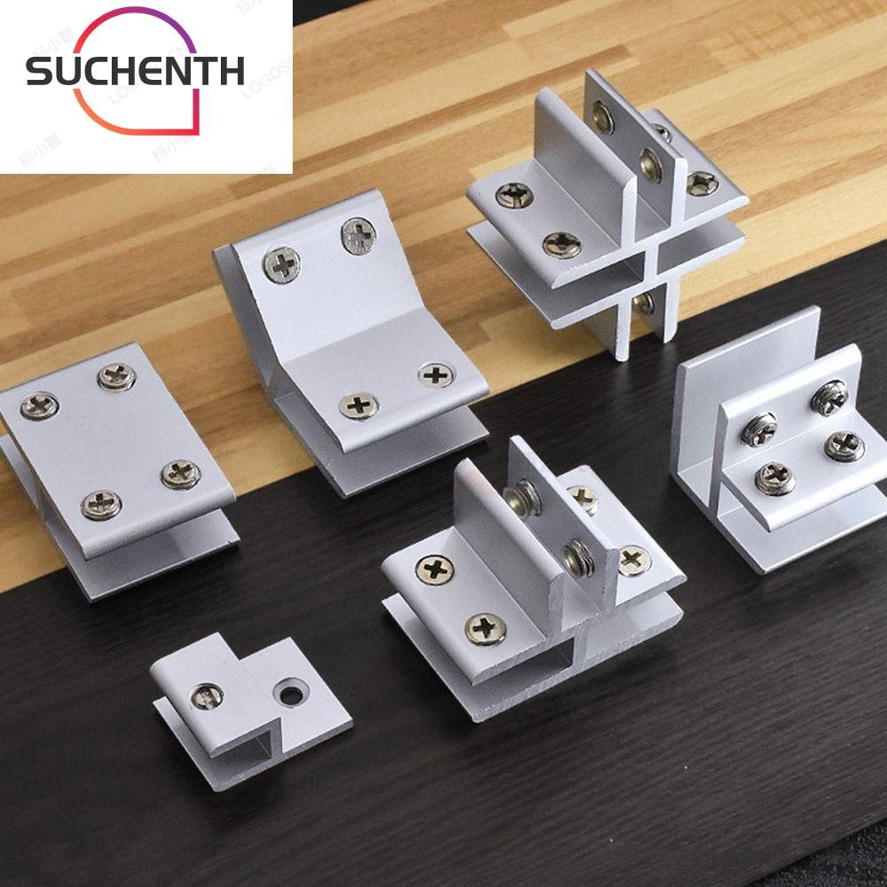 Suchenth คลิปหนีบกระจก ชั้นวางของ แบบหนา สาหรับเฟอร์นิเจอร์ 612 มม