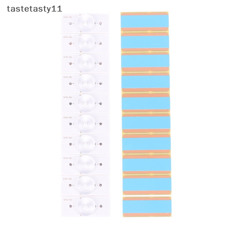 Ta หลอดไฟแบ็คไลท์ LED 3V 6V 10 ชิ้น พร้อมเลนส์ออปติคอล TH