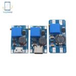 Kam 1 PC MT3608 ปรับ Step Up โมดูลแรงดันไฟฟ้า Micro USB Typec ปลั๊ก 2 V24 V ถึง 5V28V 2A Boost แผ่น Step Up โมดูลดี