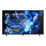 Fpd สมาร์ททีวี 43 นิ้ว Full HD 1080p HDR10 Android TV Bluetooth WiFi Netflix Google Cast เสียงภาพและภาพยนตร์ในตัว น่าทึ่ง PaletteSeries 2025