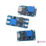 Ghjbf 1 PCNC3608 Adjustable Step Up Module Voltage Regulator Micro USB Typec Plug 2V24V To 5V28V 2A Boost Plate Step Up Module shan neck