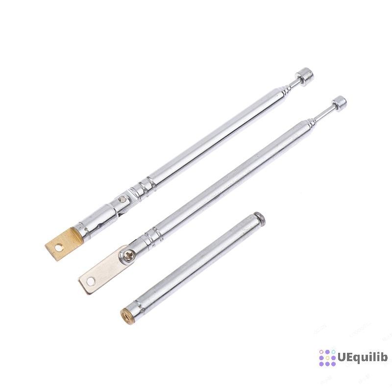 Uequilib 1725 ซม5 ส่วนโลหะ FullChannel Am Fm เสาอากาศวิทยุ Telescopic เสาอากาศหมุนเสาอากาศ Aerial M25 ใหม่