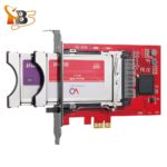 การ์ดทีวี TBS6900 DVB เครือข่าย ช่อง CI คู่ PCIe การรับสัญญาณ TS ลินุกซ์