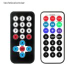 Trsr 1PC IR Extender Remote Learning 21 คีย์บอร์ดไร้สายกล่องทีวี MP3 Player Controller MCU 51 Universal IR อินฟราเรดรีโมทคอนโทรล Jelly