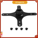 kimgarcia Portable Monitor Mounting Adapter Bracket Plate 17mm Ball Head to 100x100mm 75x75mm Wall Mount Arm Mount Universal