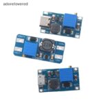 Adorelovered 1 PC MT3608 ปรับ Step Up โมดูลแรงดันไฟฟ้า Micro USB Typec ปลั๊ก 2 V24 V ถึง 5 V28 V 2A Boost แผ่น Step Up โมดูล gafds
