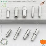 SUHU 10 ชิ้นแพ็คชั้นวางสนับสนุนฮาร์ดแวร์เฟอร์นิเจอร์โลหะผสมสังกะสีทนทานวงเล็บสนับสนุน