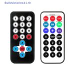 Buildvictories11 1PC IR Extender Remote Learning 21 คีย์บอร์ดไร้สายทีวีกล่อง MP3 Player Controller MCU 51 Universal IR อินฟราเรดรีโมทคอนโทรล TH