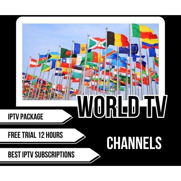 The world Package IPTV 3Month รับชมช่องTV Onlineมากมายใช้งานผ่านแอพบนมือถือกล่องทีวีและสมาร์ททีวี ภาพ FHD4K