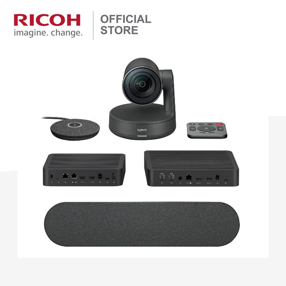 Logitech Rally System ชุดอุปกรณ์ประชุมผ่านวิดีโอระดับพรีเมียร์
