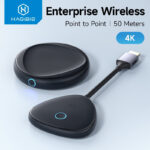 ส่งจาก กทม Hagibis 4K HDMI Wireless Transmitter and Receiver Kit 245GHz Wireless HDMI Extender Kits to Monitor