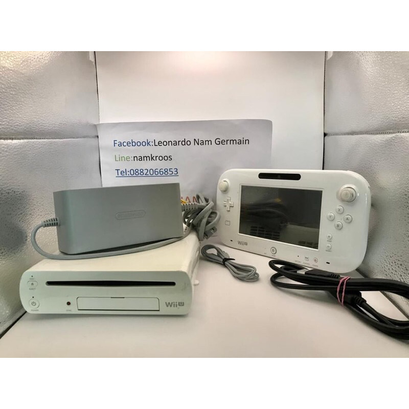 wii u 32gb วียู เครื่องแปลงเล่นข้ามโซนครบชุด nintendo wii u