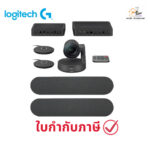 Logitech Rally Plus UltraHD ConferenceCam Incl 2 spkr 2 mic ประกันศูนย์