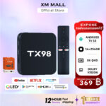 TV BOX กล่องแอนดรอยด์ทีวี Android TV 8K กล่องทีวี รองรับภาษาไทย รองรับ Bluetooth50 รองรับ Google Assistant