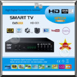 กล่องรับสัญญาณ DVBT2C 4K กล่องรับสัญญาณทีวีดิจิตอล เวอร์ชั่นอัพเกรดเพื่อรับชมTIKTOK YOUTUBE WIFI