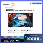 Toshiba TV 55M550 ทีวี 55 นิ้ว 4K Ultra HD Quantum Dot Google TV HDR10 Smart TV