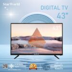 คูปองลด 1200 บ StarWorld LED DIGITAL TV ขนาด 17 นิ้ว 43 นิ้ว
