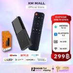 TV Stick 4K แอนดรอยด์ทีวีสติ๊ก tv Android 120 รองรับภาษาไทย แอนดรอยด์ทีวี NetflixYoutubeGoogle