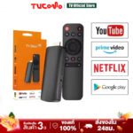 TV Stick 4K ระบบปฏิบัติการ Android TV11 Quadcore Bluetooth52 รองรับภาษาไทย