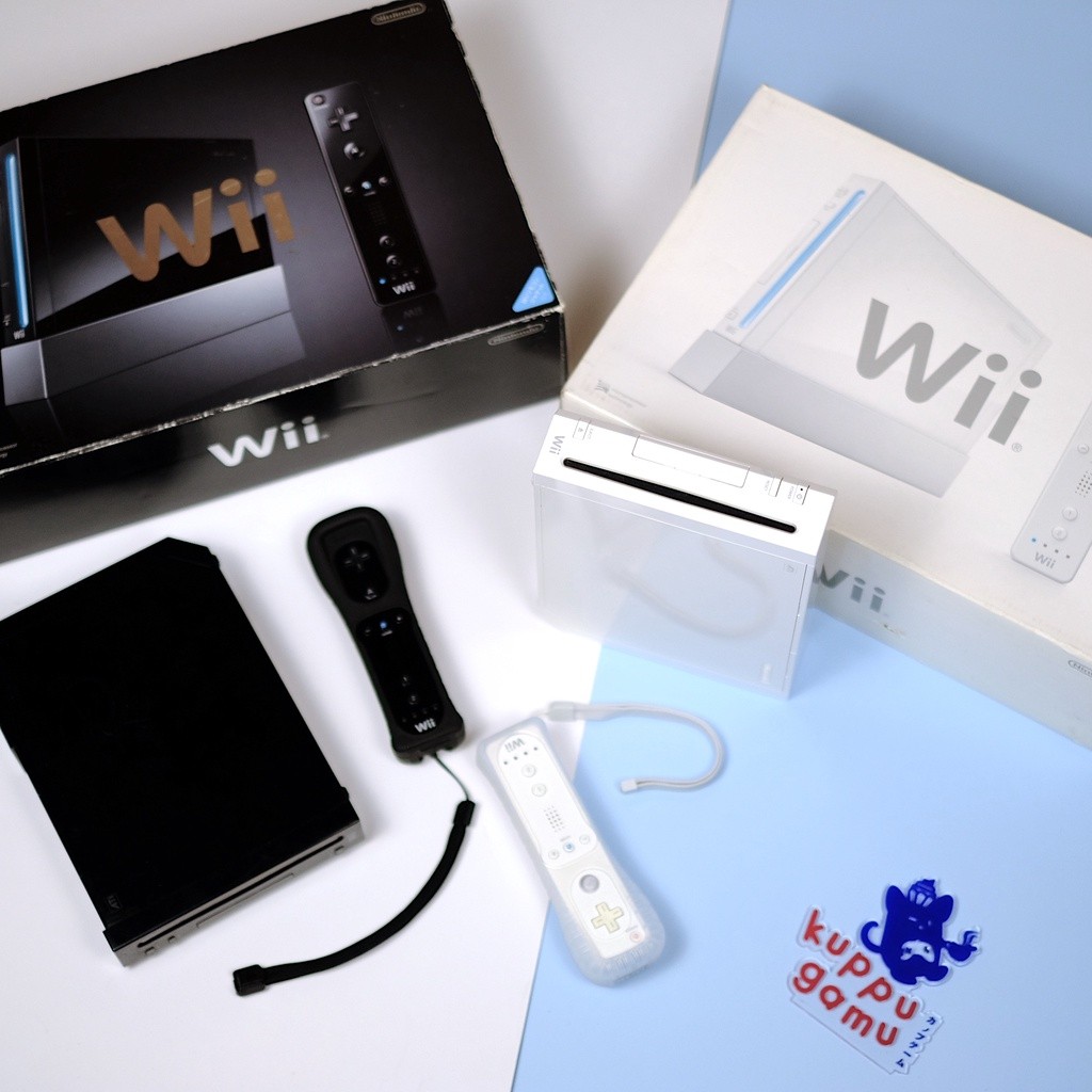 Wii Nintendo มือสอง สภาพดี พร้อมเล่น เสียบไฟไทยเล่นได้เลย เครื่อง นินเทนโด วี