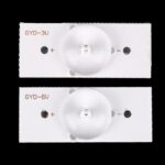 EWTH 10 ชิ้นทั่วไปโดยตรงประเภท 3 V 6 V โคมไฟลูกปัด Repairmonly ใช้ LCD TV LED Backlight พร้อมเลนส์ Fliter EWTH