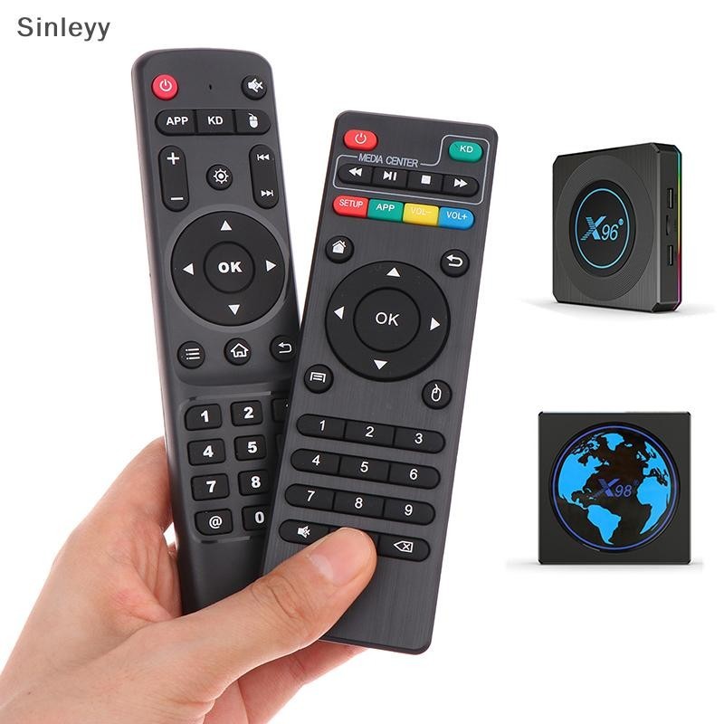 NLE 1PC IR Controller สาหรับ X96 Mini X96 X96W ชุดกล่องด้านบนพร้อมฟังก์ชั่น KD รีโมทคอนโทรลสากลสาหรับ X96x4 X98plus Android TV กล่อง N