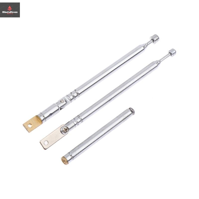 COD 1725 ซม 5 ส่วนโลหะ FullChannel Am Fm เสาอากาศวิทยุ Telescopic เสาอากาศหมุน Aerial M25 ใหม่