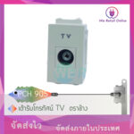 เต้ารับโทรทัศน์ TV ตราช้าง รุ่น PCH 905