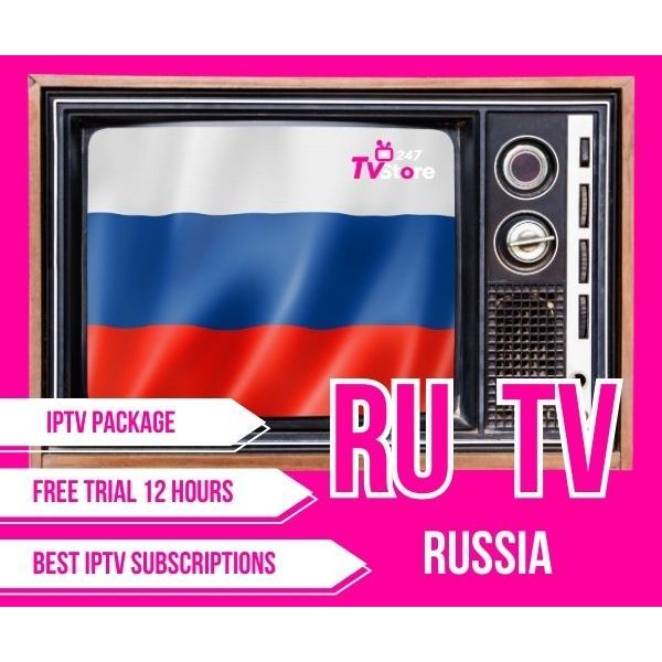 Russia TV Package 6 Month รับชมช่องTVมากมายใช้งานผ่านง่ายมือถือกล่องทีวีสมาร์ททีวีและอื่นๆ