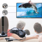 จัดส่งเร็วๆ นี้พร้อมเครื่องขยายเสียงเสารับสัญญาณ Digital TV ภายในอาคาร เสาอากาศทีวีดิจิตอลในร่มและกลางแจ้งภาคพื้นดินคลื่นรถยนต์เสาอากาศ dtmbเสาอากาศทีวี DVBT2