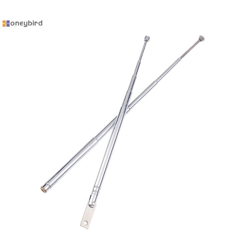 Kaleidoscope 1725 ซม5 ส่วนโลหะ FullChannel Am Fm เสาอากาศวิทยุ Telescopic เสาอากาศหมุน Aerial M25 Nice