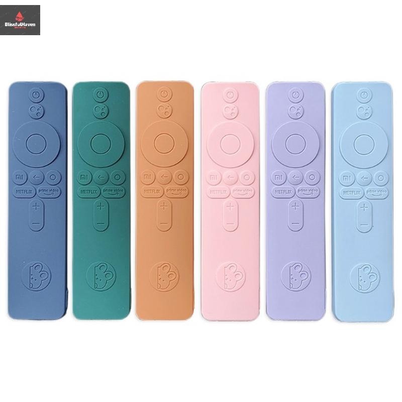 COD 1 ชิ้นสาหรับ Xiaomi Mi TV Box S Wifi รีโมทคอนโทรลเคสซิลิโคนกันกระแทกสาหรับ Mi TV Stick 1080 P4 K ใหม่