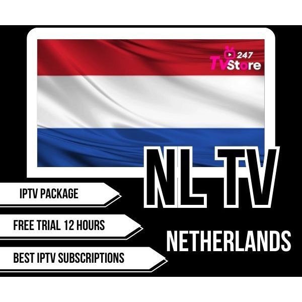 Netherlands TV Package IPTV 3Month รับชมช่องTV Onlineมากมายใช้งานผ่านแอพบนมือถือกล่องทีวีและสมาร์ททีวี ภาพ FHD4K