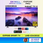 ทีวี 43 นิ้ว โทรทัศน์ 32 นิ้ว Smart TV 4K LED 50 นิ้ว ทีวีจอแบน สมาร์ททีวี ปกป้องดวงตา รุ่นอัพเกรด
