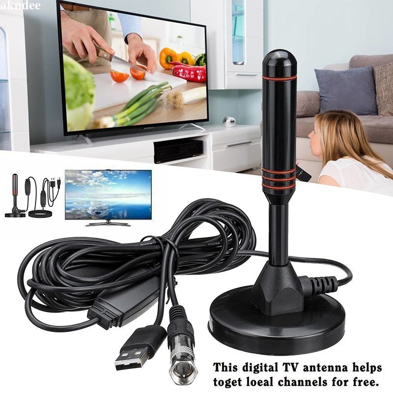 akndeDIGITAL TV ANTENNA รุ่น DVBT2 เสารับสัญญาณทีวี ดิจิตอล