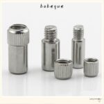 BABEQUE 10 ชิ้นแพ็คชั้นวางรองรับฮาร์ดแวร์เฟอร์นิเจอร์ที่ทนทานรองรับขายึดโลหะผสมสังกะสี