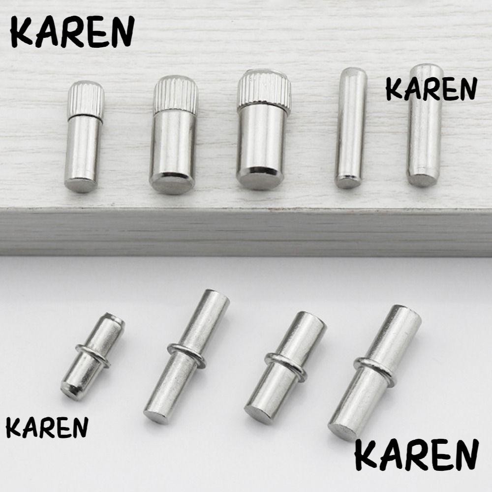 KARENGOODS 10 ชิ้นแพ็คชั้นวางรองรับโลหะผสมสังกะสีทนทานเฟอร์นิเจอร์ฮาร์ดแวร์สนับสนุน