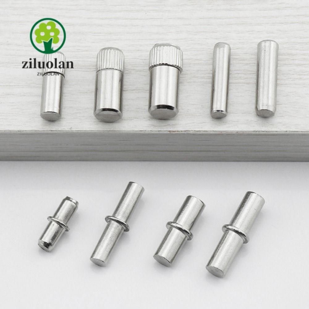 ZILUOLAN 10 ชิ้นแพ็คชั้นวางรองรับโลหะผสมสังกะสีมั่นคง 1 ประเภทวงเล็บสนับสนุน