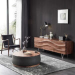 ห้องนอนตู้ทีวีเตาผิงโรงละครโมเดิร์นลอยความบันเทิงศูนย์ Nightstands คอนโซล Suporte Para TV Home Furni