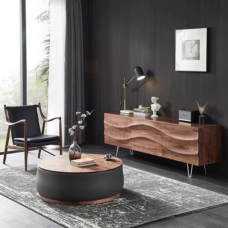 ห้องนอนตู้ทีวีเตาผิงโรงละครโมเดิร์นลอยความบันเทิงศูนย์ Nightstands คอนโซล Suporte Para TV Home Furni