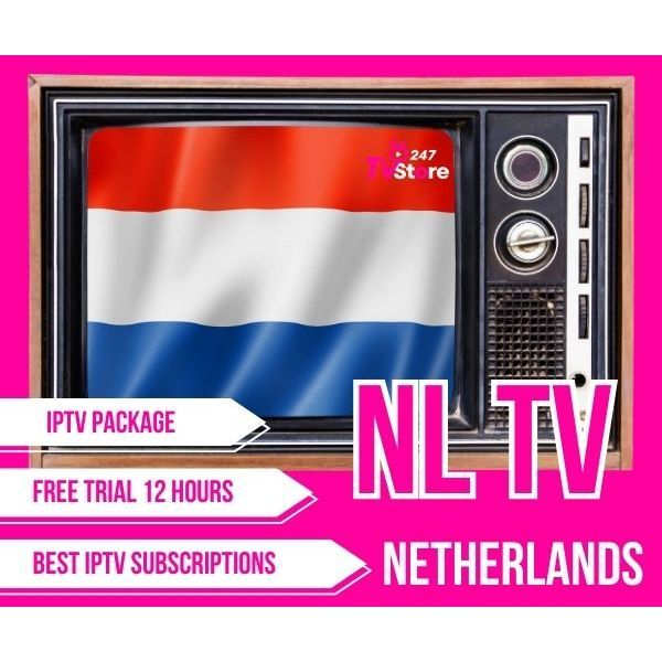 Netherlands TV Package IPTV 6Month รับชมช่องTV Onlineมากมายใช้งานผ่านแอพบนมือถือกล่องทีวีสมาร์ททีวีและอื่นๆ FHD4K