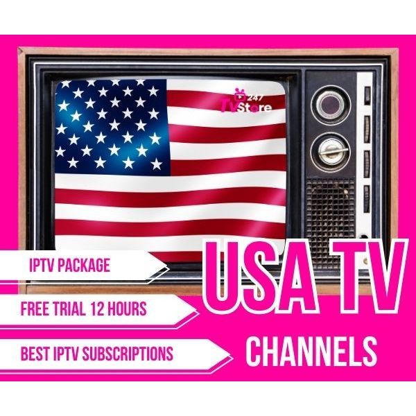 USA TV Package IPTV 6 Month รับชมช่องTV Onlineมากมายใช้งานผ่านแอพบนมือถือกล่องทีวีสมาร์ททีวีและอื่นๆ FHD4K