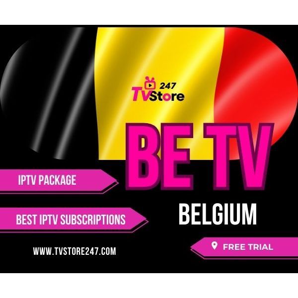 Belgium TV Package IPTV 1Month รับชมช่องTV Online มากมาย สามารถรับชมผ่านมือถือกล่องทีวีและสมาร์ททีวีได้ ภาพ FHD4K